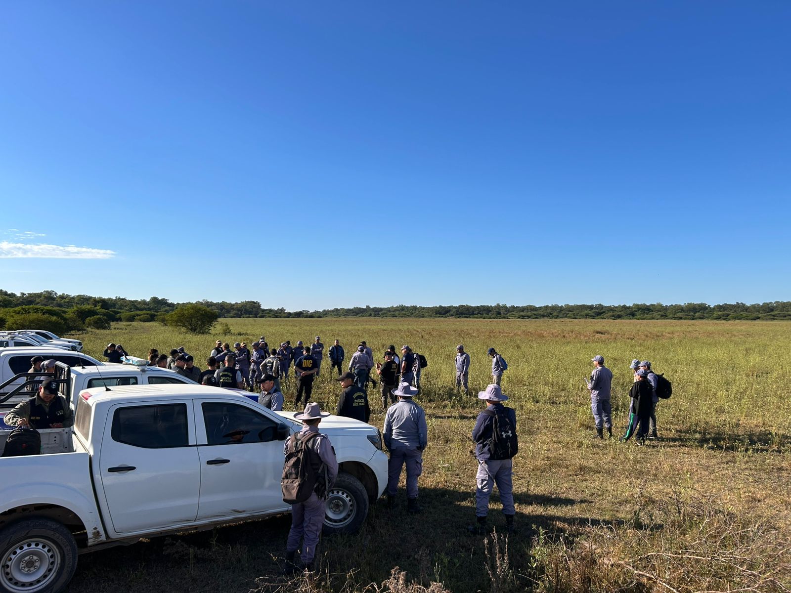 SIN SEÑAL EN EL LUGAR: LLEGAN LAS PRIMERAS IMÁGENES DEL OPERATIVO POR LA BÚSQUEDA DE “CHAMI” OJEDA