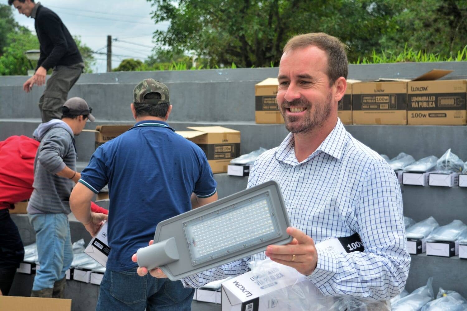 Margarita Belén: el municipio invierte más de $10 millones en nuevas luminarias LED