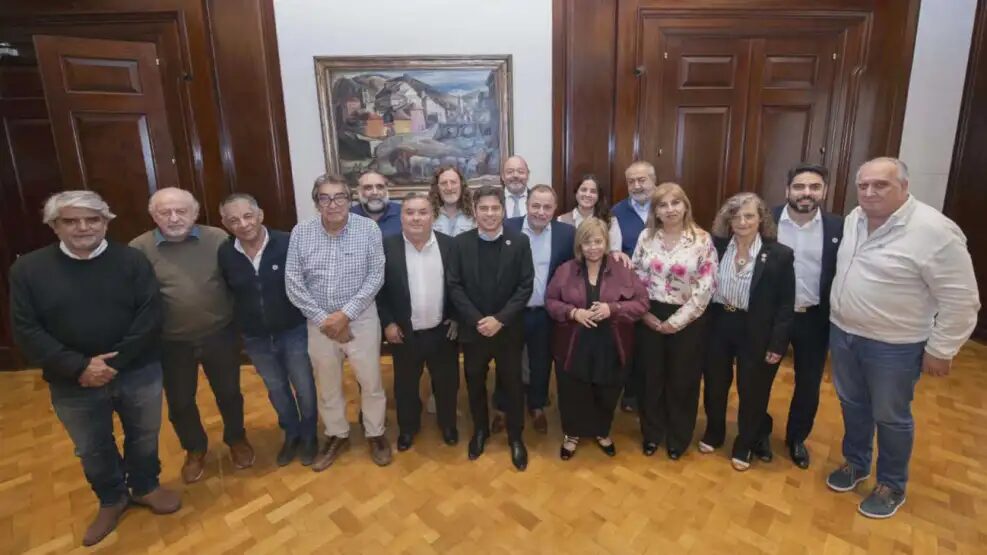 Parte del sindicalismo impulsa a Axel Kicillof como candidato presidencial para 2027