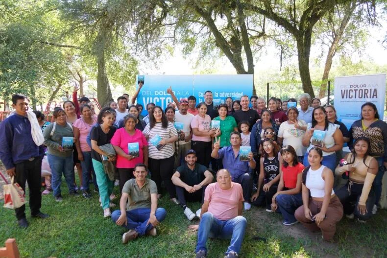 Javier Martínez presentó su libro y llevó su mensaje político a El Impenetrable
