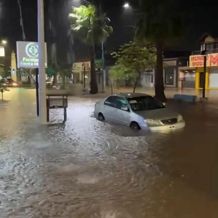 Temporal en Castelli: más de 200 mm de lluvia y barrios afectados por inundaciones