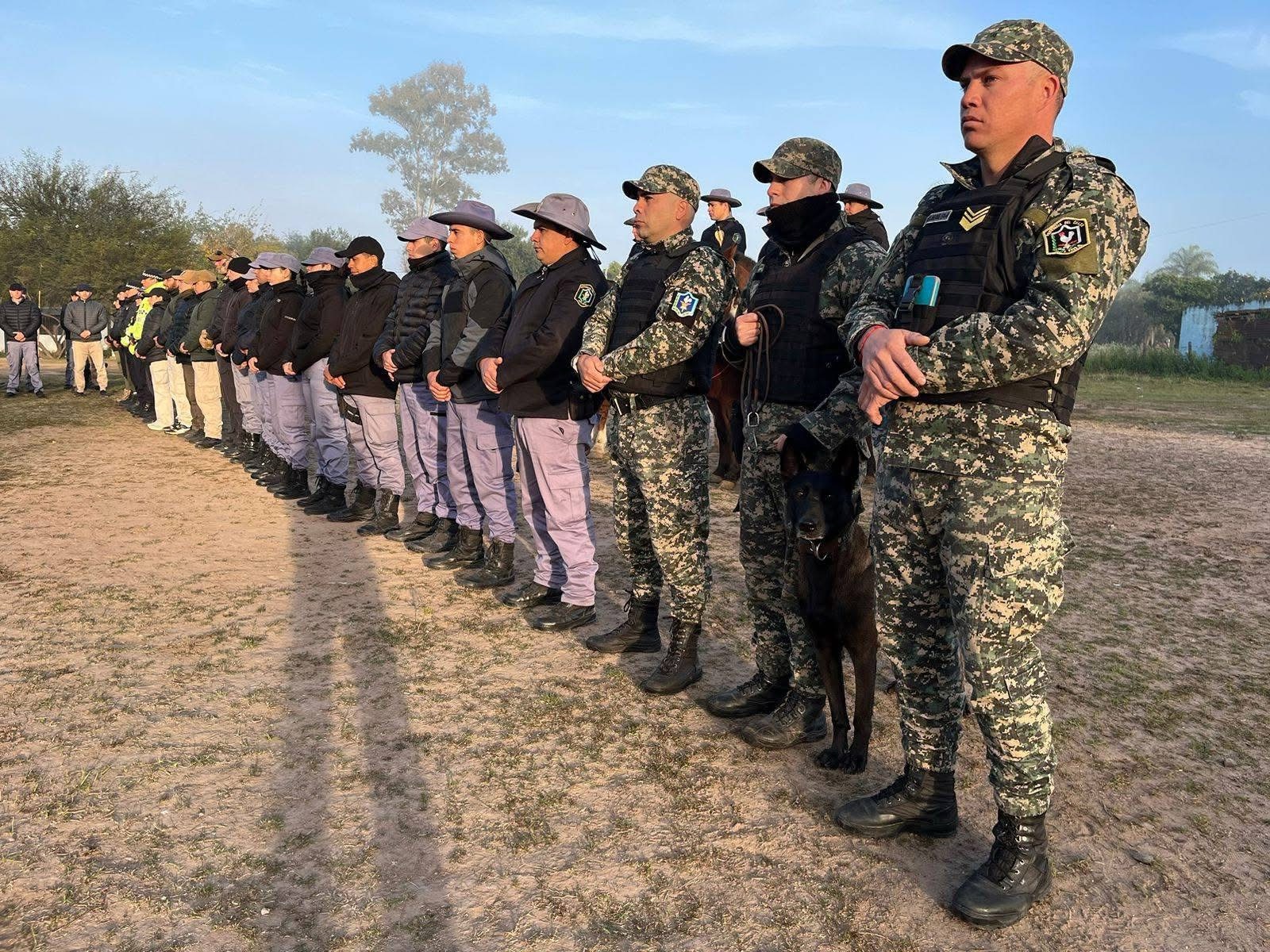 Despliegan un megaoperativo en Fontana para encontrar a Axel González