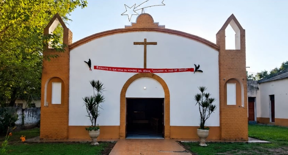 Indignación en Colonia Elisa: Atacan y roban elementos de la Capilla Santa Rosa de Lima