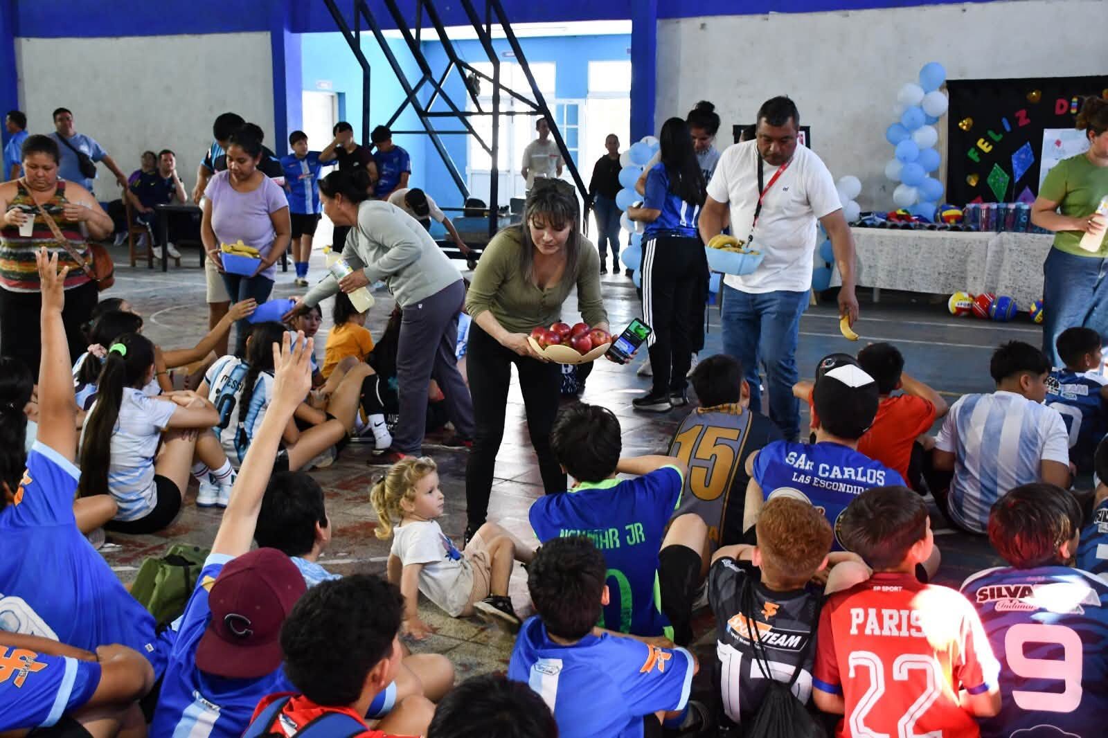 El intendente de La Escondida destacó los festejos por el Día del Niño