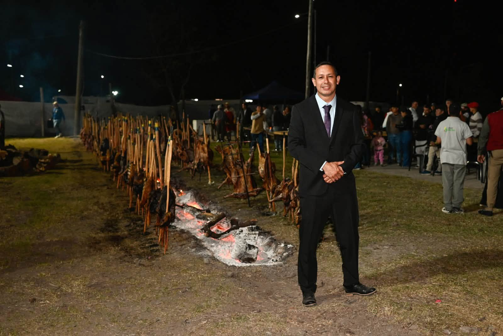 Alfredo Caballero agradeció a quienes hicieron posible el aniversario de La Escondida
