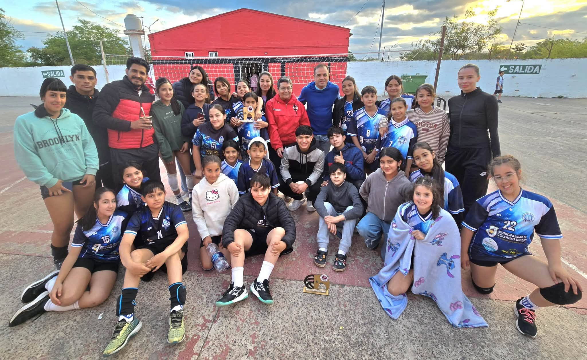 Colonia Elisa acompañó el 5° Torneo Circuito Zonal de Mini Vóley